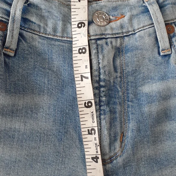 AGOLDE  distressed blue jeans size 26 - Picture 12 of 16